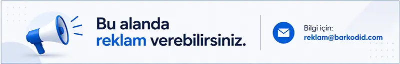 Bu alanda reklam verebilirsiniz - reklam@barkodid.com