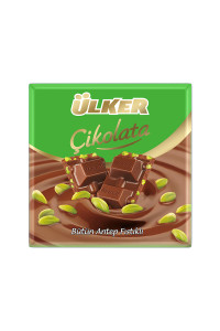 MILK CHOCOLATE WITH PISTACHIO
